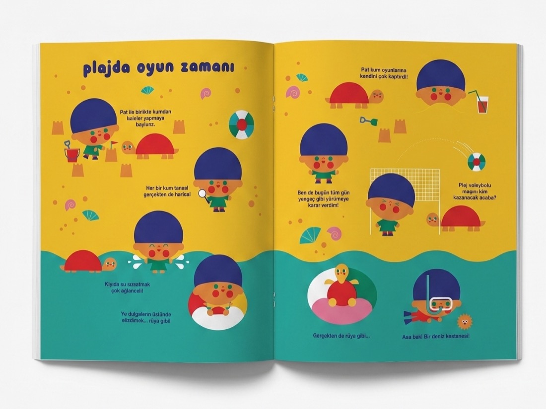 Plaj sayısından bir sayfa
